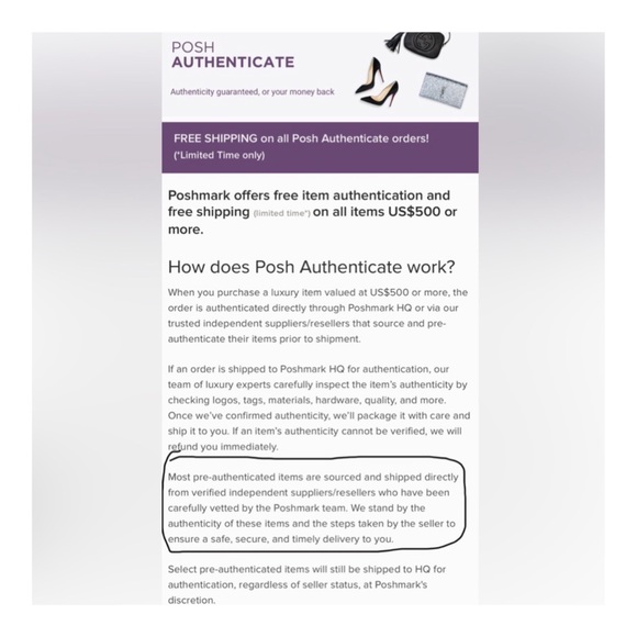 🎉POSH AUTHENTICATE VERIFIED RESELLER🎉 - Picture 2 of 2